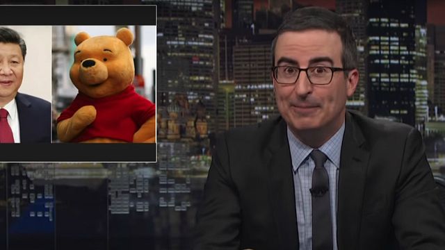 Imagem da notícia China bloqueia acesso à HBO após John Oliver comparar o presidente do país asiático com o Ursinho Pooh