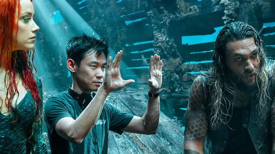 Imagem da notícia James Wan defende cartaz de Aquaman após virar meme na internet