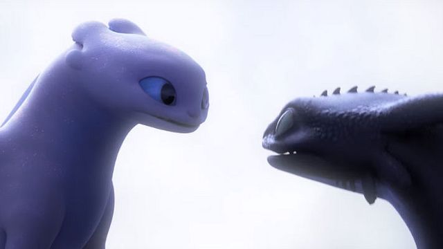 Imagem da notícia Como Treinar o seu Dragão 3: Banguela está em clima de paquera em novo trailer