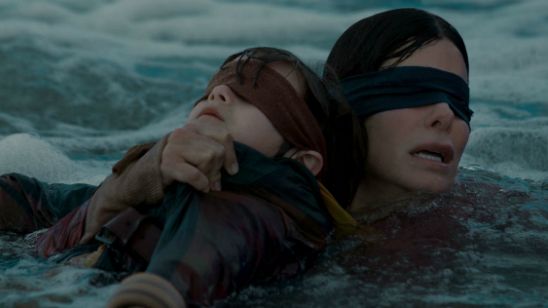 Imagem da notícia Bird Box: Cena deletada revelaria a aparência das criaturas assustadoras