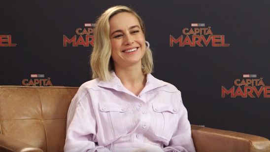 Imagem da notícia Capitã Marvel: Heroína faz Brie Larson pensar em virar atleta olímpica (Entrevista Exclusiva)