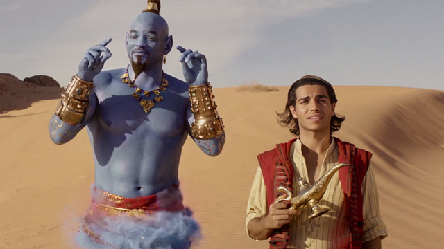 Imagem da notícia Aladdin: Will Smith é um Gênio sarcástico em trailer do live-action
