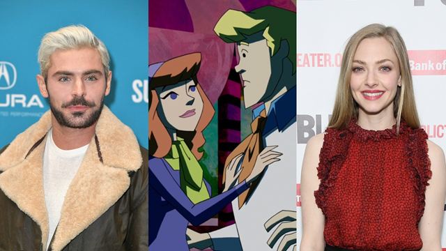 Zac Efron e Amanda Seyfried serão Fred e Daphne em nova animação de Scooby-Doo