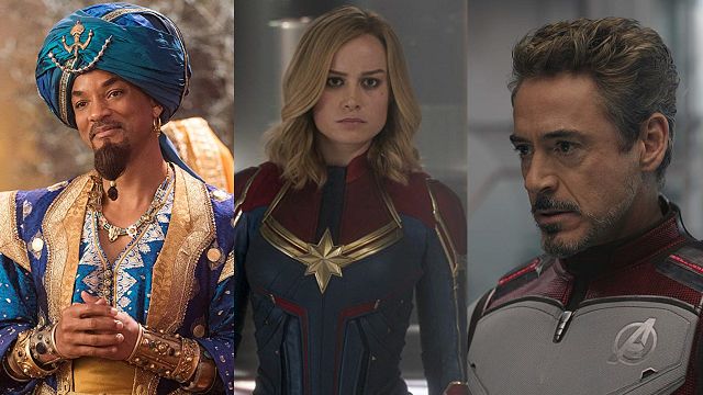 Imagem da notícia Com Aladdin, Disney garante os três primeiros lugares nas bilheterias americanas em 2019