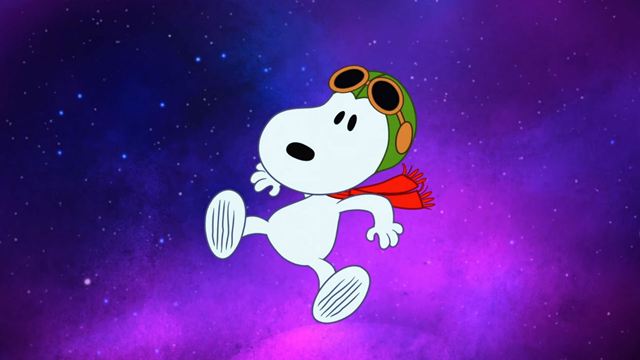 Snoopy vai para o espaço em série animada da Apple