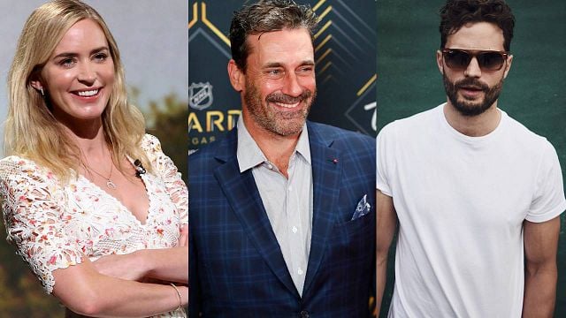 Emily Blunt e Jon Hamm estarão no novo filme com Jamie Dornan