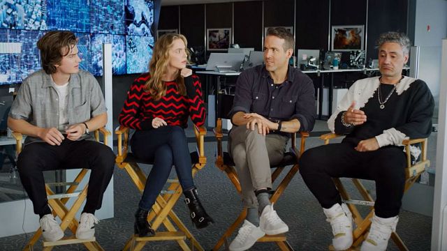 Imagem da notícia New York Comic Con 2019: Ryan Reynolds e Taika Waititi fazem piada com Lanterna Verde em vídeo de Free Guy