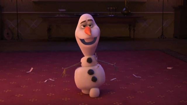 Frozen 2: Olaf humilha geral na noite de charadas em clipe