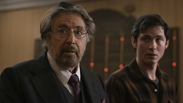 Imagem da notícia Hunters: Al Pacino ensina Logan Lerman a caçar nazistas em trailer completo da série
