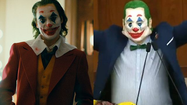 Imagem da notícia Deputado usa máscara do Coringa para protestar em Assembleia Legislativa