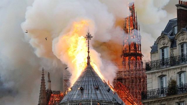 Incêndio na Catedral de Notre Dame vai virar filme