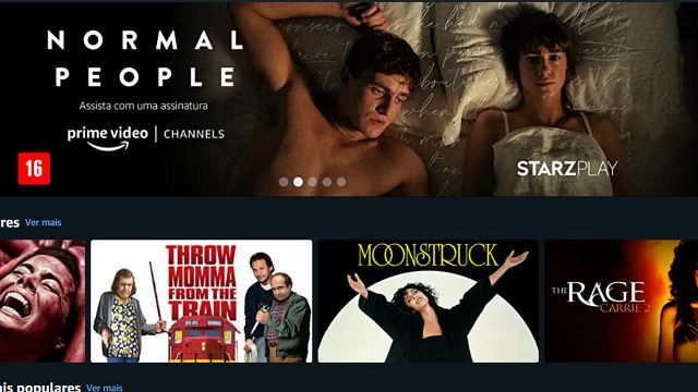 Imagem da notícia Amazon Prime Video Channels chega ao Brasil com conteúdos do Starzplay, Paramount e +