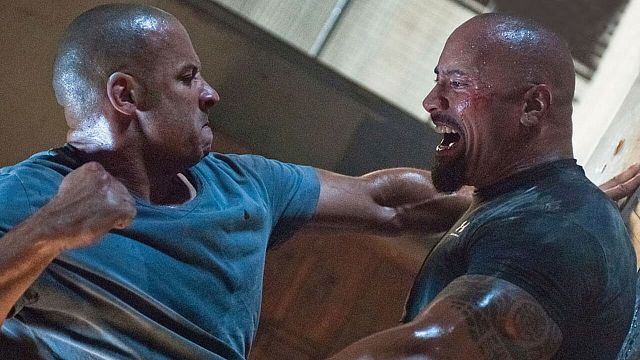 Imagem da notícia Velozes & Furiosos: Após briga com Vin Diesel, The Rock diz gostar das piadas a respeito da rixa