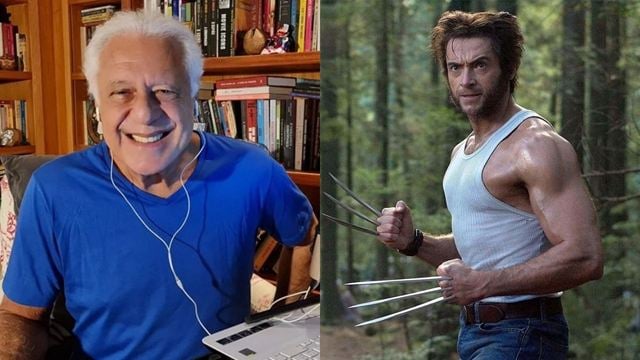 X-Men: Antônio Fagundes surge bem diferente como versão mais velha de Wolverine