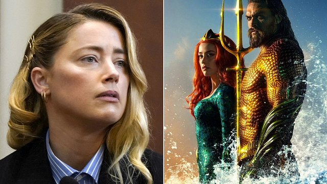 Imagem da notícia Amber Heard confessa que "precisou lutar" por papel em Aquaman 2 após disputa judicial contra Johnny Depp