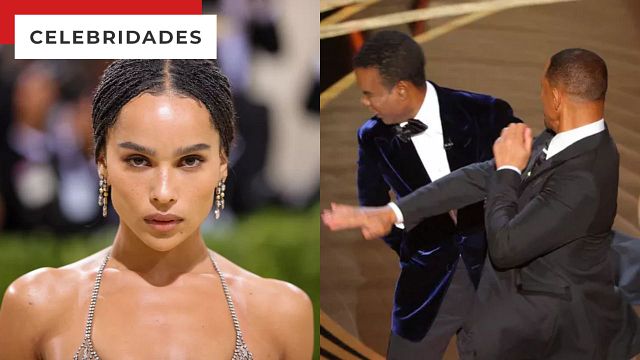 Imagem da notícia "Estes são tempos assustadores para ter uma opinião": Zoë Kravitz se arrepende de criticar o tapa de Will Smith no Oscar