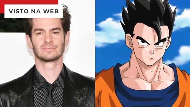 Dragon Ball: Andrew Garfield surge irreconhecível como filho de Goku em nova arte