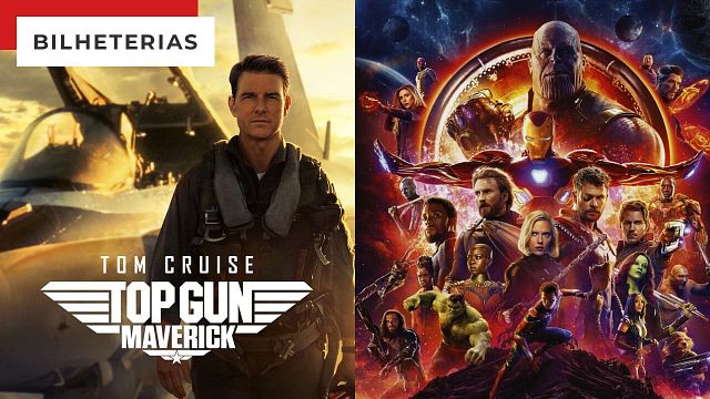 Imagem da notícia Top Gun: Maverick passa Vingadores: Guerra Infinita nas bilheterias dos Estados Unidos