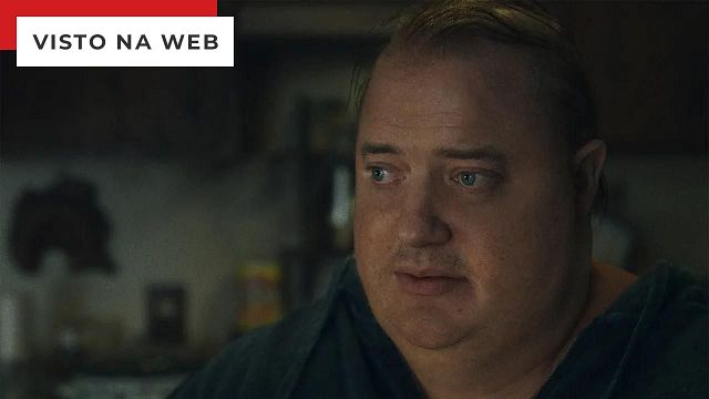Imagem da notícia Brendan Fraser passou 6 horas diárias na cadeira de maquiagem para "ganhar" 130 quilos em seu novo filme