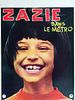 Pôster de Zazie no Metrô