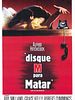 Pôster de Disque M Para Matar