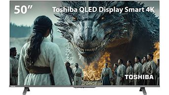 Smart TV QLED 50 4K Toshiba Google TV