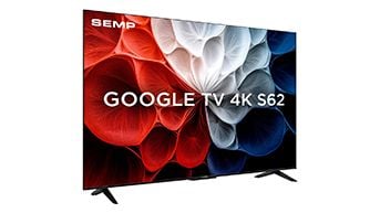 Smart TV SEMP 55S62 4K de 55 polegadas