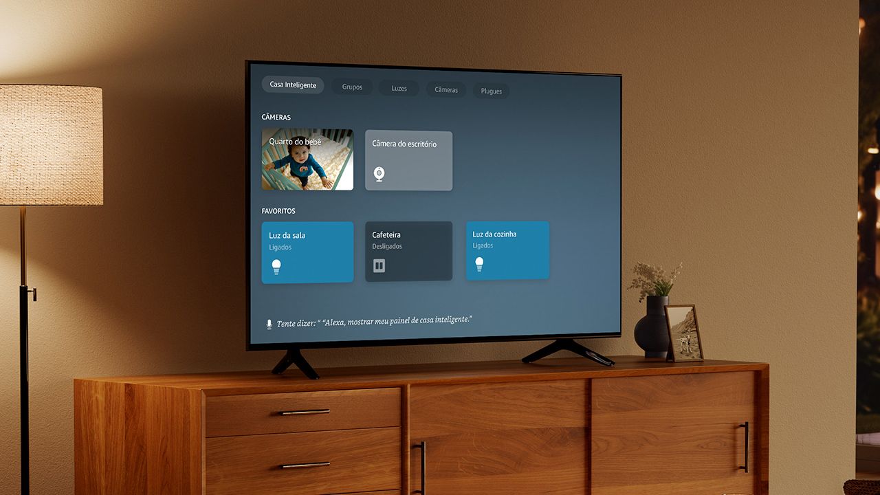 Interface de casa inteligente