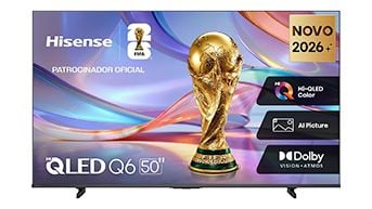 Smart TV Hisense QLED 4K 50Q6QVV