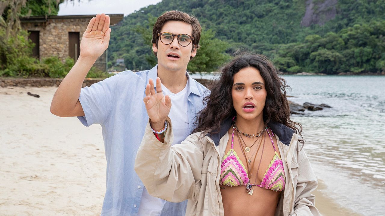 Nicolas Prattes e Giovana Cordeiro em Fuzuê
