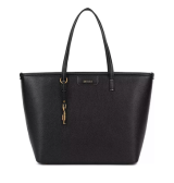 Bolsa Grande Shopper Sacola Couro Alça Fixa, Santa Lolla