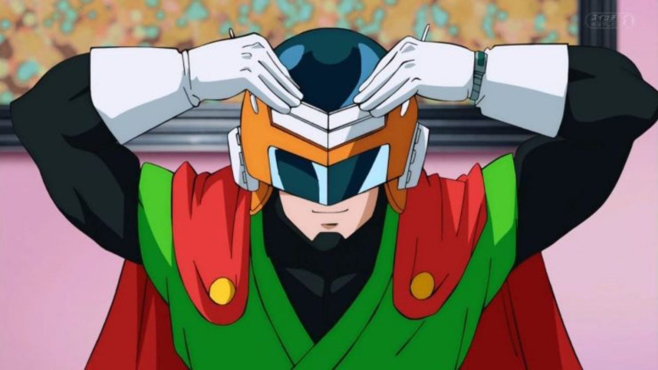 Gohan como o Grande Saiyaman