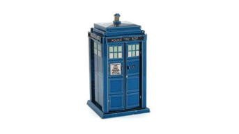 Réplica de metal TARDIS