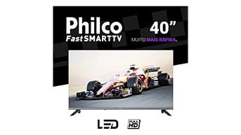 Smart TV Philco 40” Roku TV P40vik