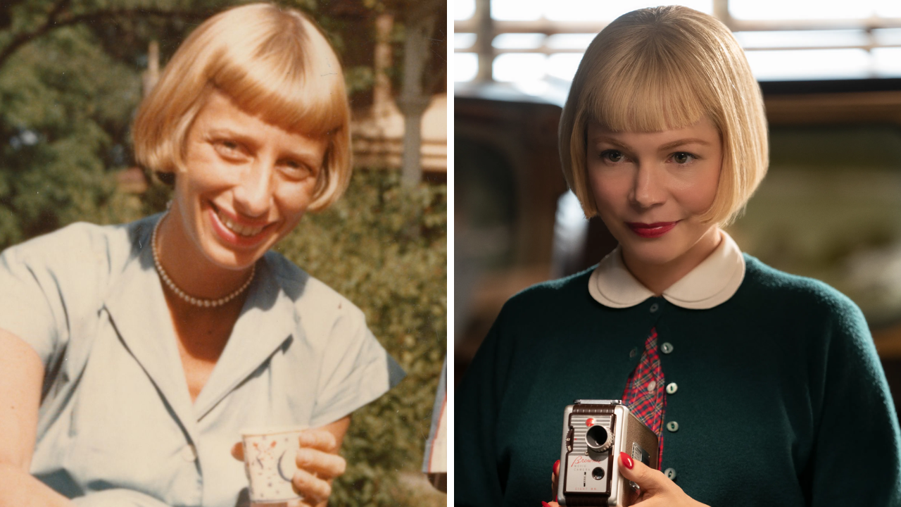 À esquerda, Leah Adler; à direita, Michelle Williams em Os Fabelmans.
