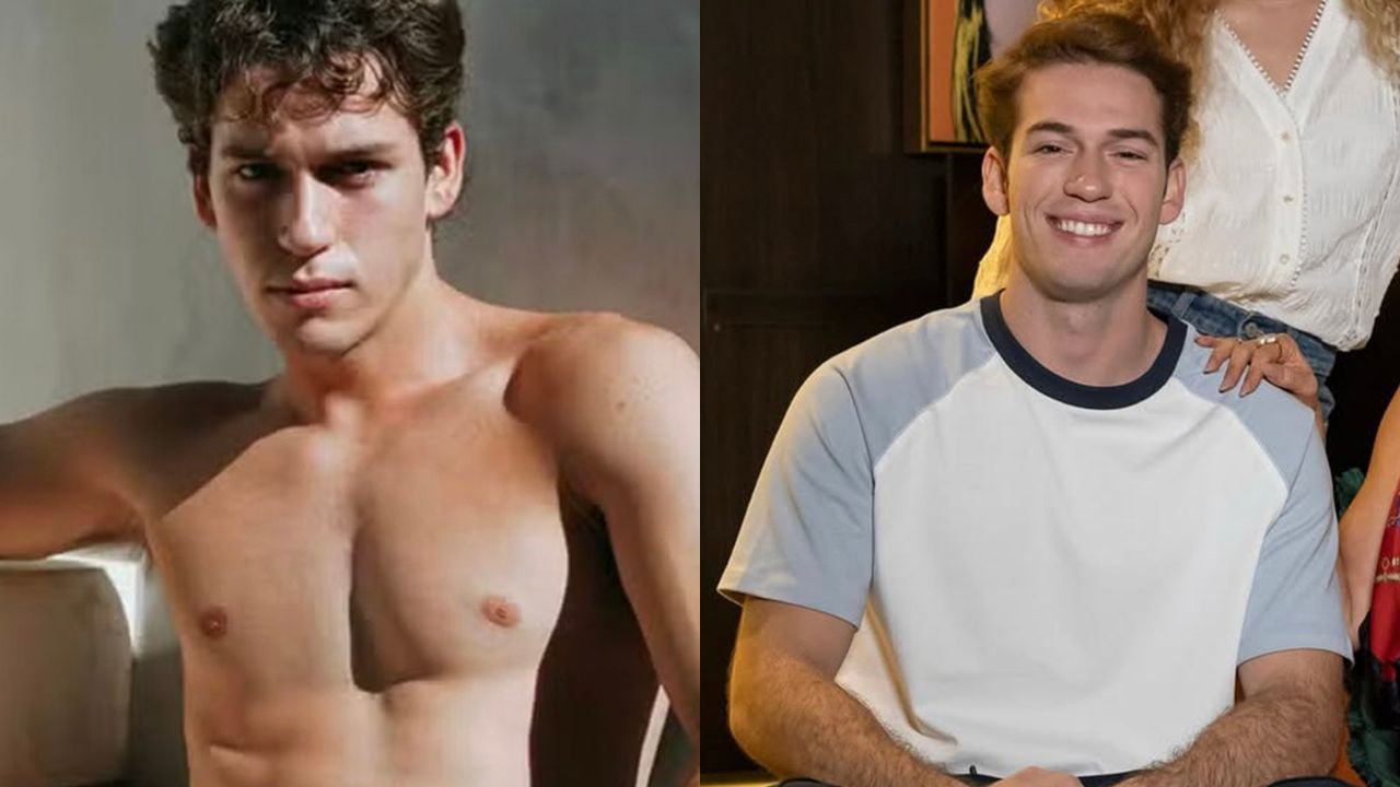 Pietro Antonelli como modelo e caracterizado como Felipe, de Quem Ama Cuida.
