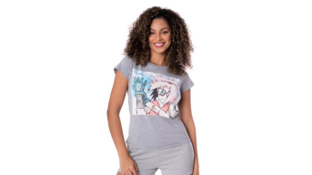 Baby look feminina over surf anime, C&A