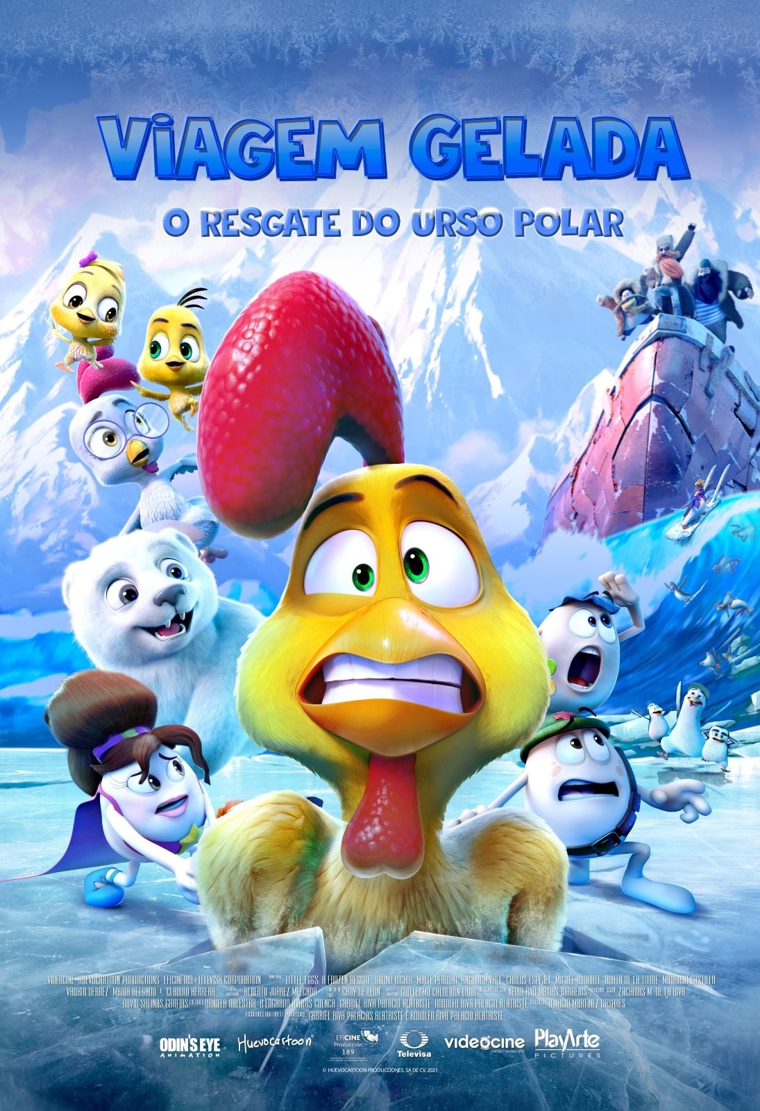 Viagem Gelada: O Resgate Do Urso Polar