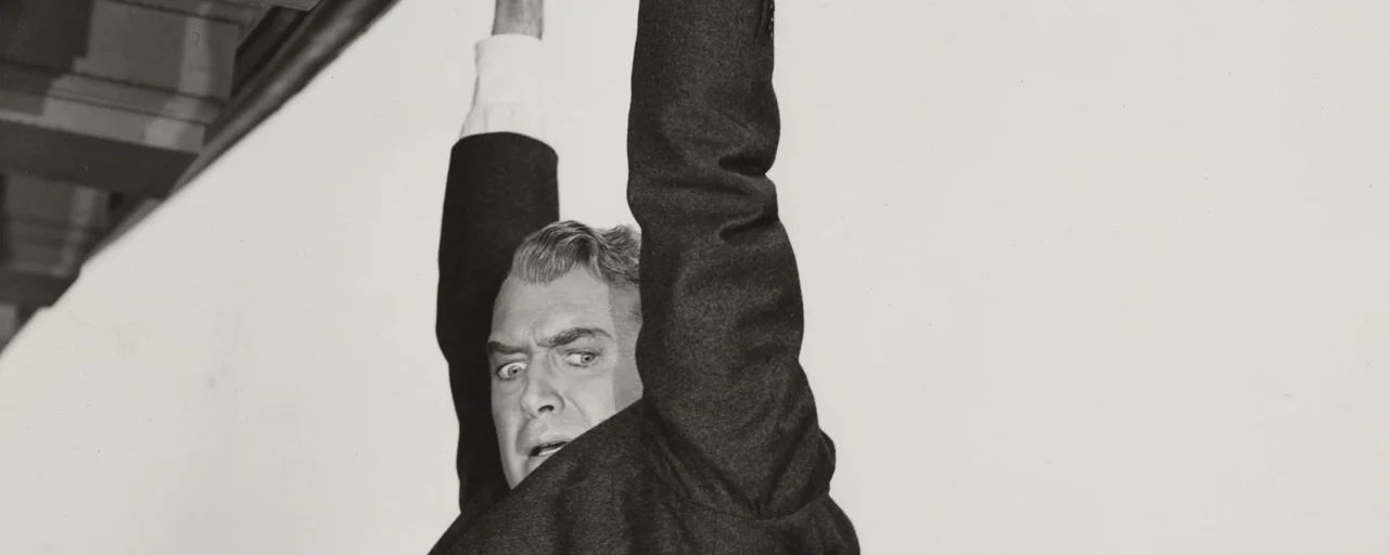 James Stewart em Vertigo