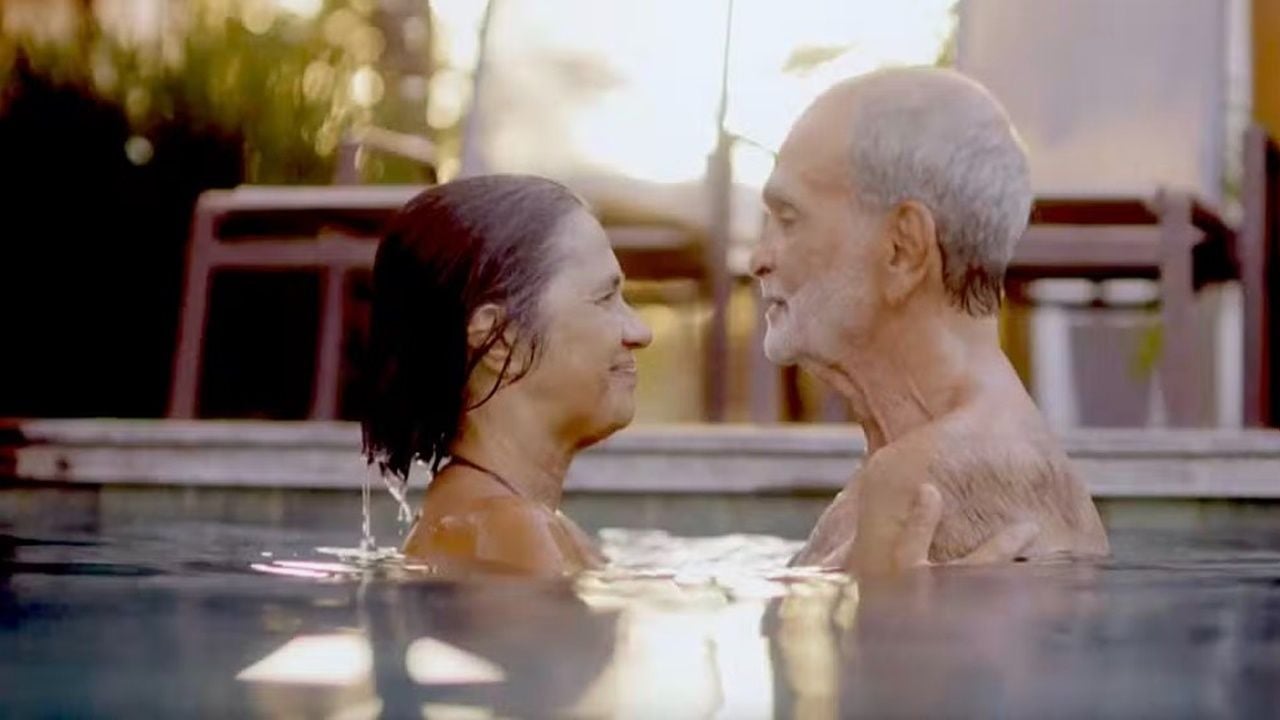 Maurício Kubrusly e a esposa, Beatriz Goulart