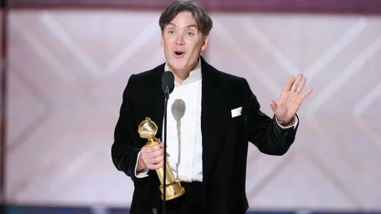 "Eu sabia que era diferente com Christopher Nolan": Cillian Murphy ri da falta de cadeiras no set de Oppenheimer após ganhar o Globo de Ouro