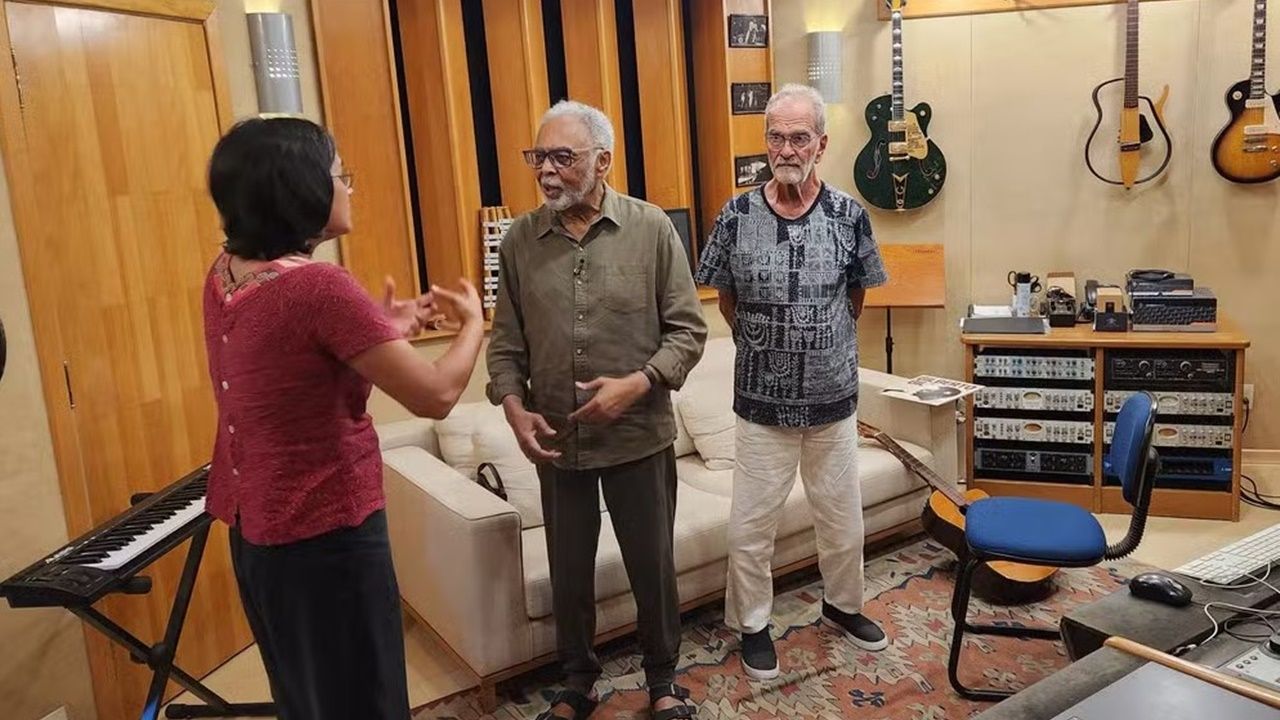 Gilberto Gil no documentário de Maurício Kubrusly