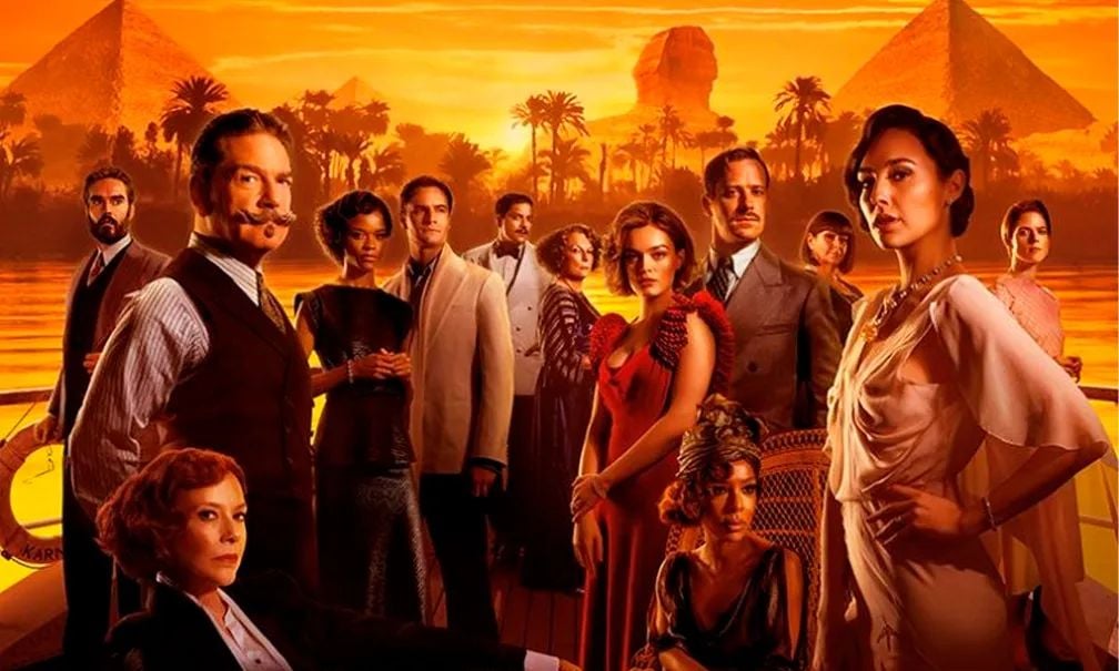 O elenco de Morte no Nilo