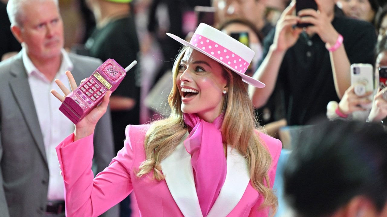 Barbie O Filme Boneca Colecionável, Margot Robbie no Xadrez