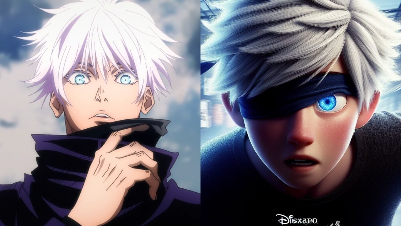 Assim seria o anime Jujutsu Kaisen se criado pela Pixar - Gojo