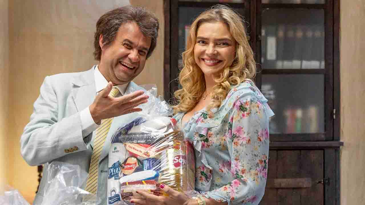 Welder Rodrigues e Titina Medeiros são Sabá Bodó e Nivalda