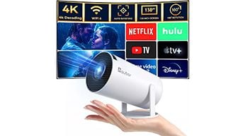 Projetor portátil 4K Hy300