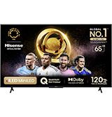 Hisense Smart TV 65” UHD 4K Mini LED 65U6N