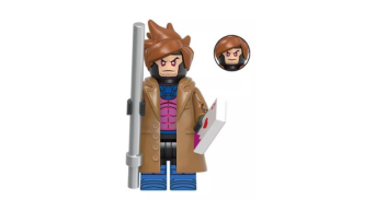Boneco Gambit X-men Marvel Compatível Lego
