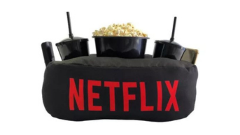 Almofada porta balde de pipoca